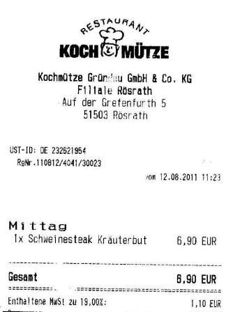 mvwp Hffner Kochmtze Restaurant